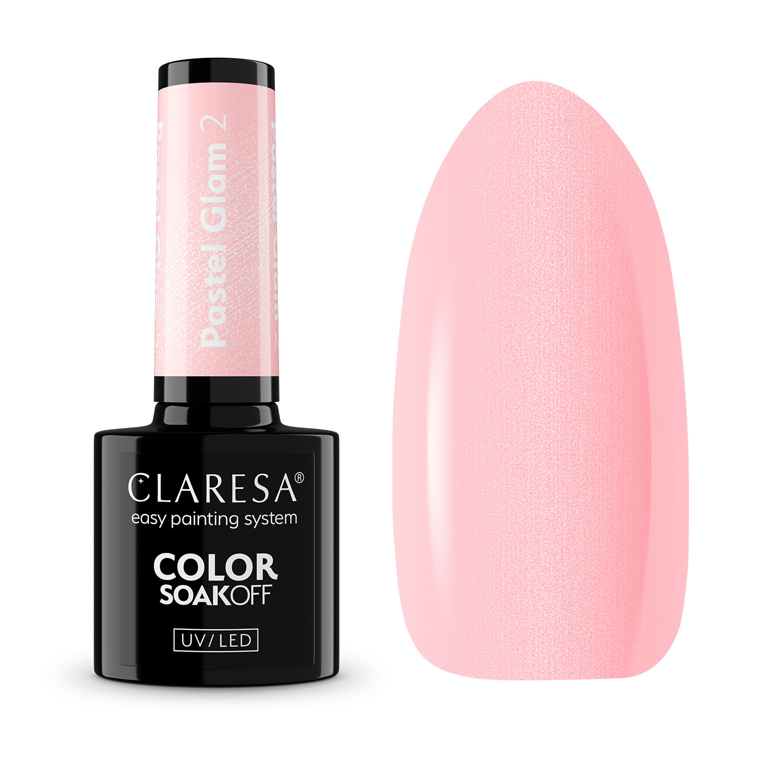 CLARESA UV/LED gél lakk 5g - Pastel Glam 2