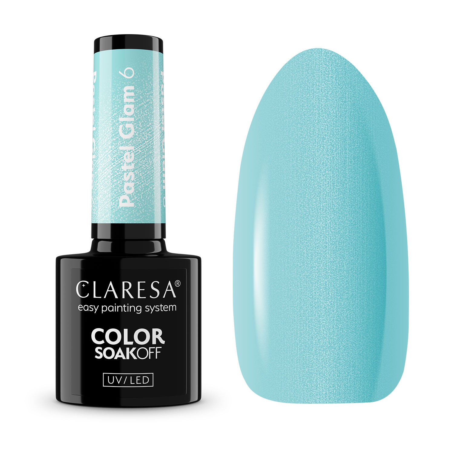 CLARESA UV/LED gél lakk 5g - Pastel Glam 6