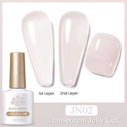 Born Pretty UV/LED gél lakk 10 ml - Jelly Nude Series - JN02