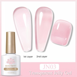 Born Pretty UV/LED gél lakk 10 ml - Jelly Nude Series - JN03