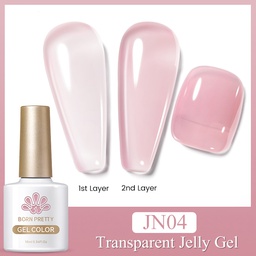 Born Pretty UV/LED gél lakk 10 ml - Jelly Nude Series - JN04