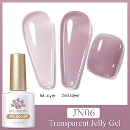 Born Pretty UV/LED gél lakk 10 ml - Jelly Nude Series - JN06