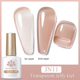 Born Pretty UV/LED gél lakk 10 ml - Jelly Nude Series - JN11