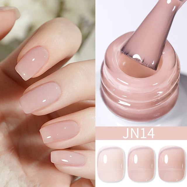 Born Pretty UV/LED gél lakk 10 ml - Jelly Nude Series - JN14