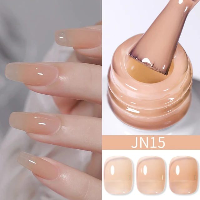 Born Pretty UV/LED gél lakk 10 ml - Jelly Nude Series - JN15