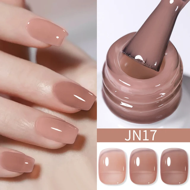 Born Pretty UV/LED gél lakk 10 ml - Jelly Nude Series - JN17