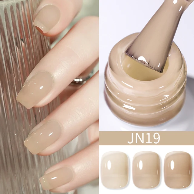 Born Pretty UV/LED gél lakk 10 ml - Jelly Nude Series - JN19