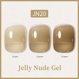 Born Pretty UV/LED gél lakk 10 ml - Jelly Nude Series - JN20