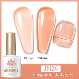 Born Pretty UV/LED gél lakk 10 ml - Jelly Nude Series - JN26