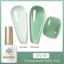 Born Pretty UV/LED gél lakk 10 ml - Jelly Nude Series - JN34