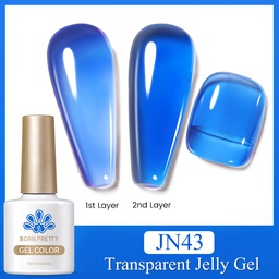 Born Pretty UV/LED gél lakk 10 ml - Jelly Nude Series - JN43