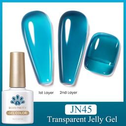 Born Pretty UV/LED gél lakk 10 ml - Jelly Nude Series - JN45