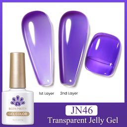 Born Pretty UV/LED gél lakk 10 ml - Jelly Nude Series - JN46