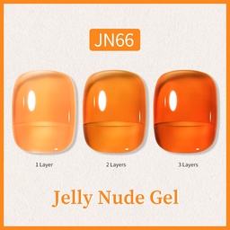Born Pretty UV/LED gél lakk 10 ml - Jelly Nude Series - JN66