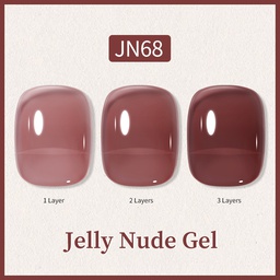 Born Pretty UV/LED gél lakk 10 ml - Jelly Nude Series - JN68