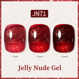 Born Pretty UV/LED gél lakk 10 ml - Jelly Nude Series - JN71