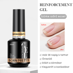 Born Pretty PRO Reinforcement Base Gel 15 ml - Rugalmas, sűrű állagú alapzselé