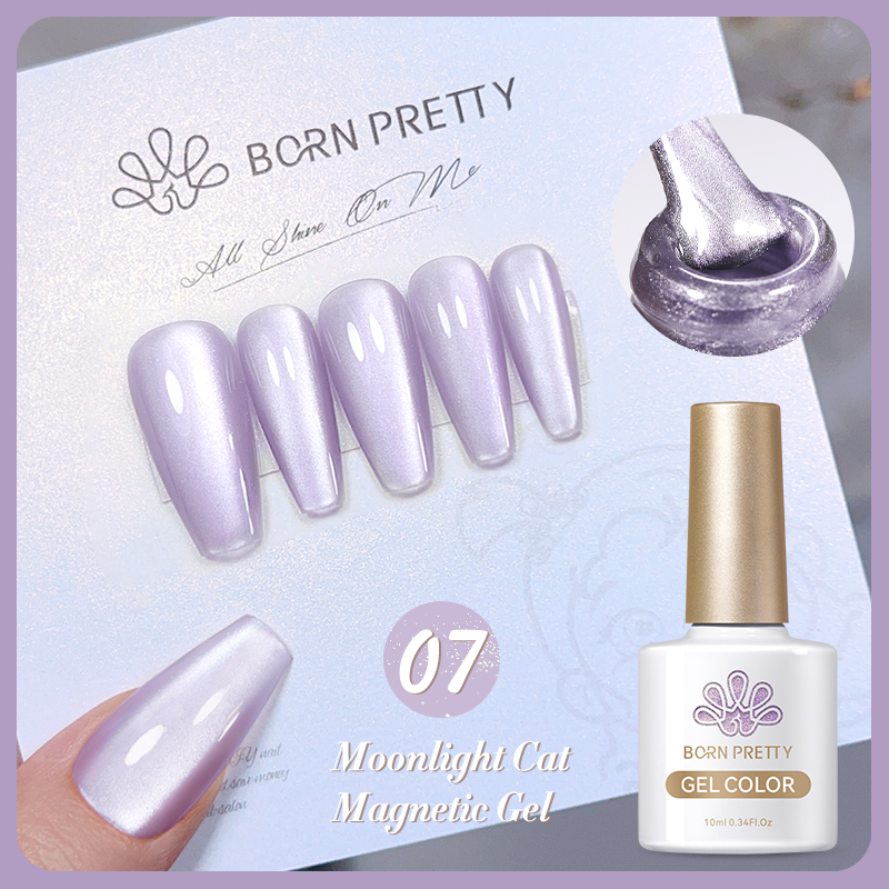 Born Pretty Moonlight Cat Magnetic UV/LED gél lakk 10 ml - ML07