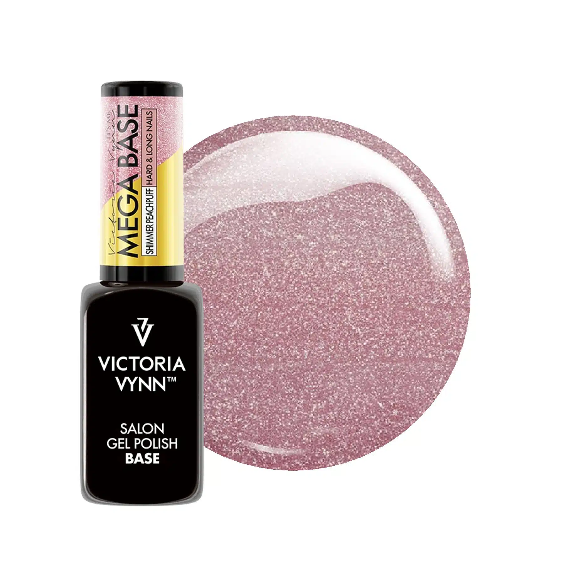 Victoria Vynn Mega Base 8ml - Shimmer Peachpuff