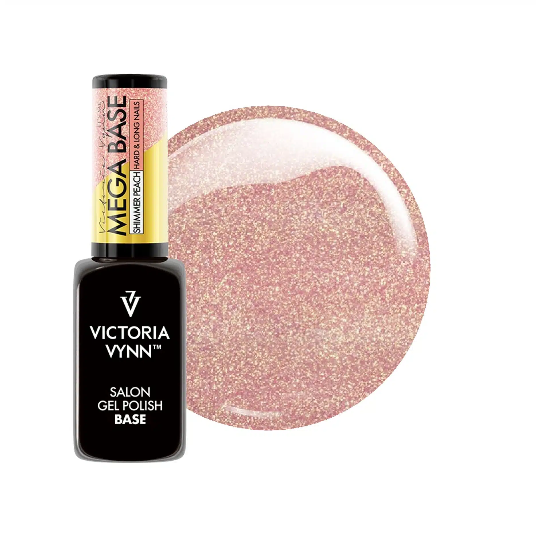 Victoria Vynn Mega Base 8ml - Shimmer Peach