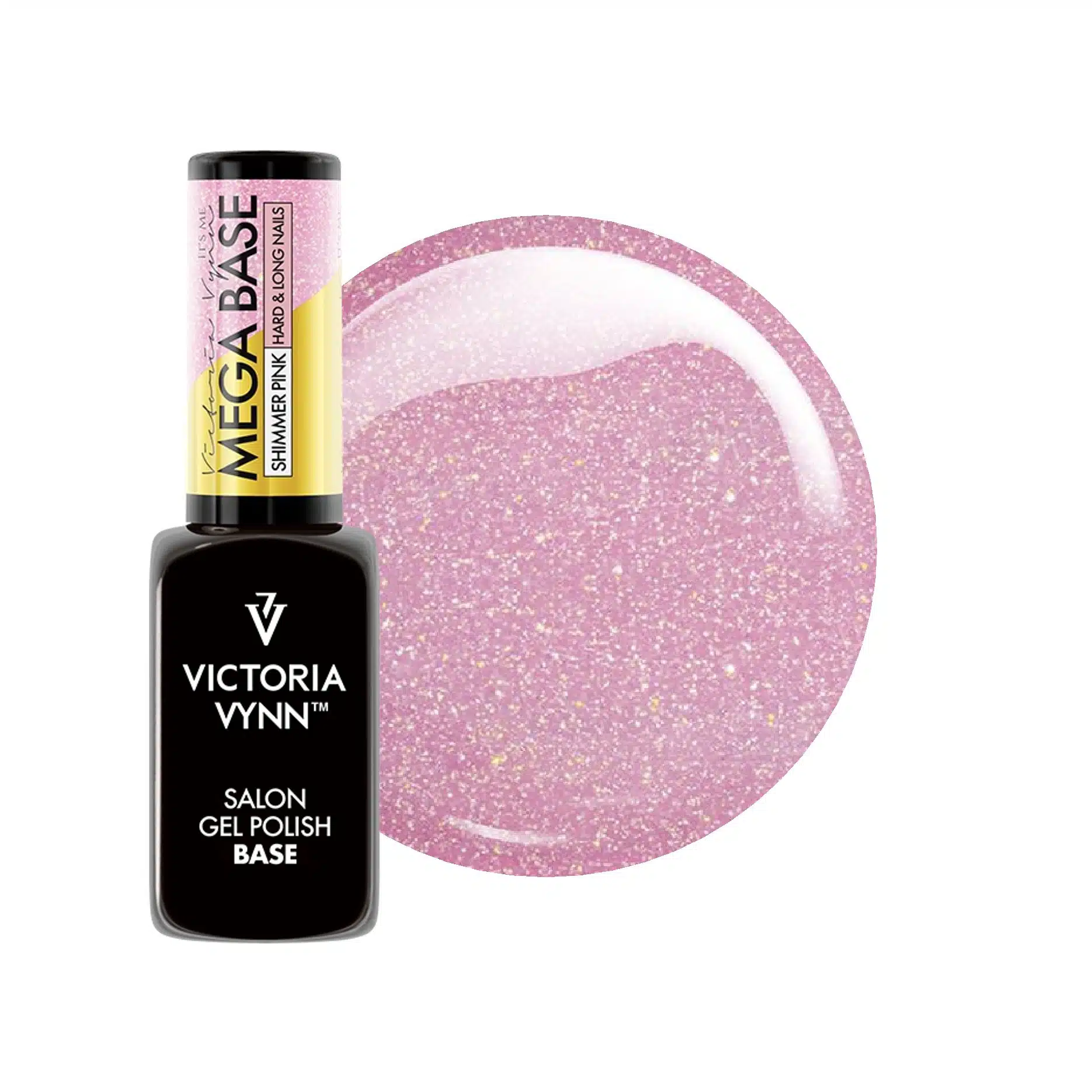 Victoria Vynn Mega Base 8ml - Shimmer Pink