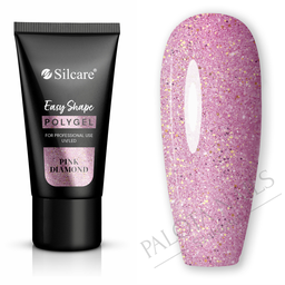 Silcare Easy Shape Poly Gel 30g - Pink Diamond