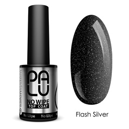 PALU Flash Silver Top Coat - fixálásmentes fényzselé - 11g