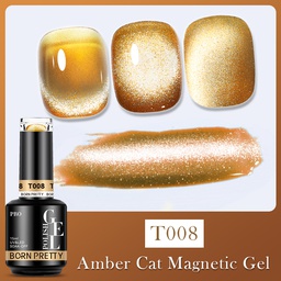 BORN PRETTY PRO UV/LED gél lakk 15 ml - T008 - Amber Cat Eye