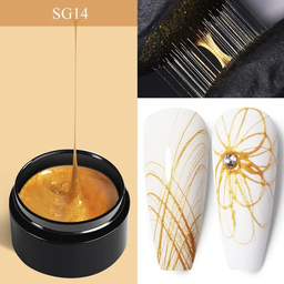 BORN PRETTY Spider Gel 5 ml - SG14 - Gold