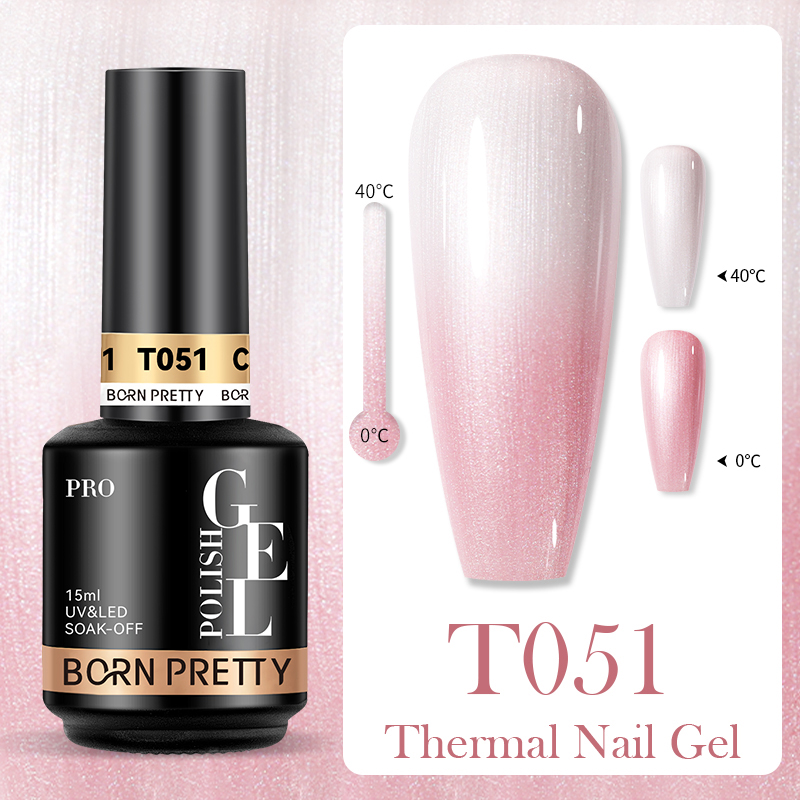 BORN PRETTY PRO UV/LED gél lakk 15 ml - T051 - Thermal Gel