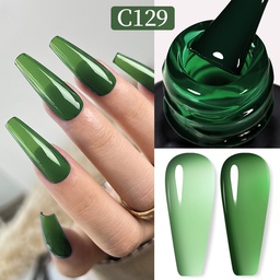 Born Pretty Pro UV/LED HEMA FREE gél lakk 15 ml - C129 - Jelly Hunter Green