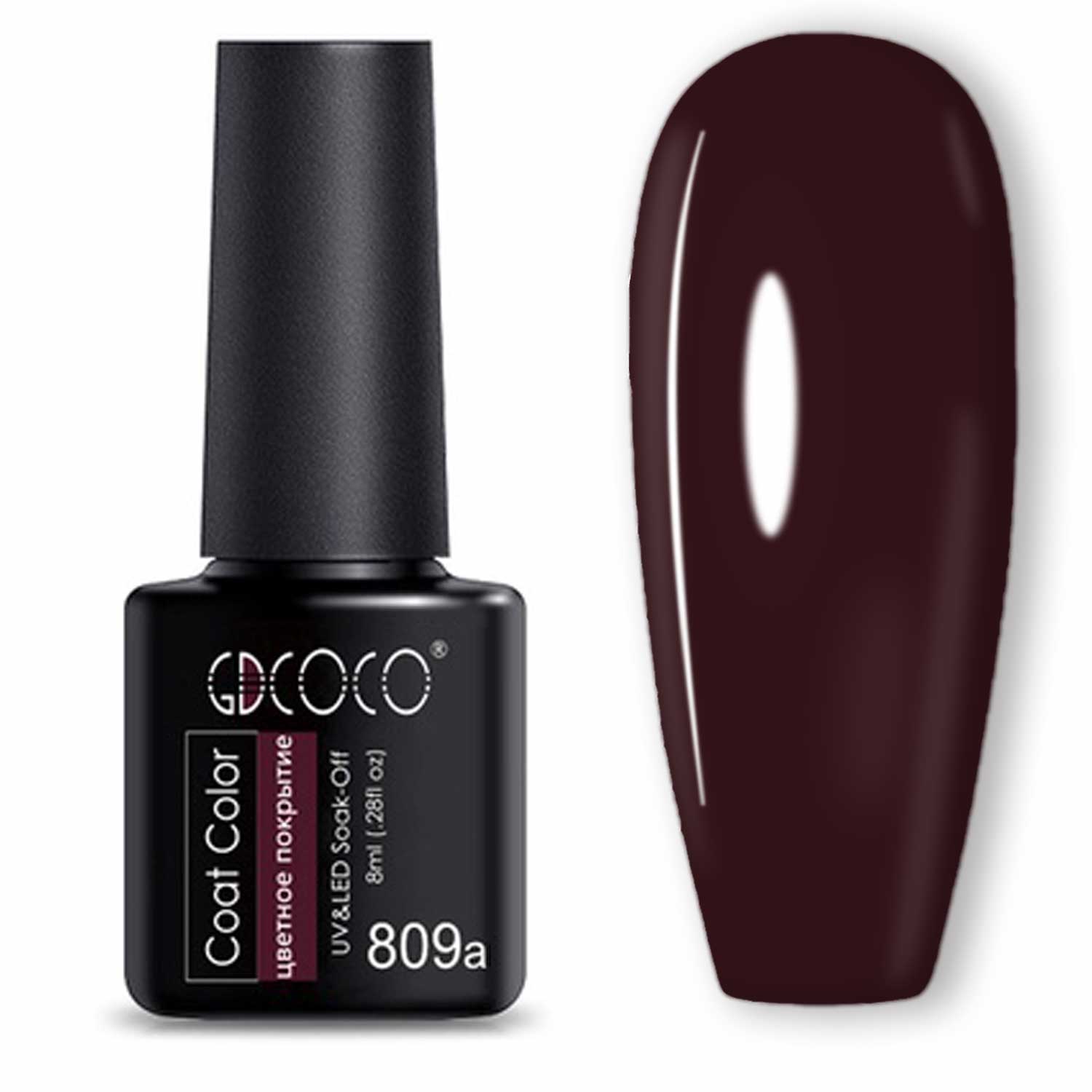 GDCoco gel lakk - UV/LED - 8 ml - 809a