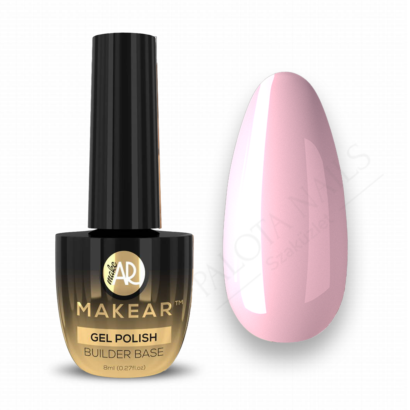 MAKEAR Color Rubber Base 8ml - CRB07 Coral