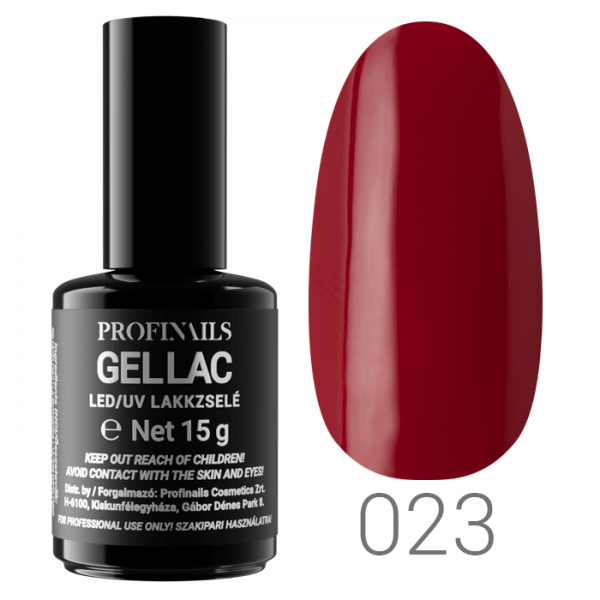 Profinails Gel Lac LED/UV lakkzselé 15gr No.023