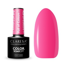 CLARESA UV/LED gél lakk 5g - Full Of Colours 3