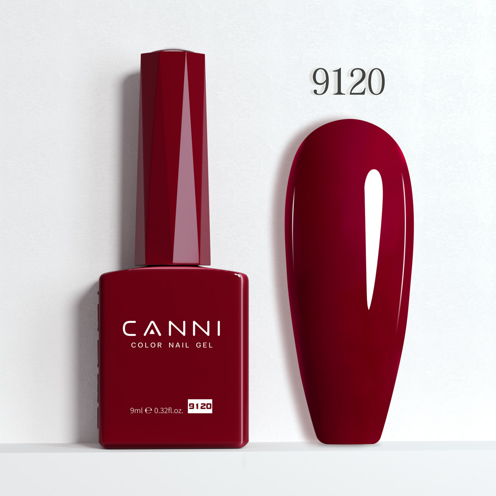 CANNI HEMA FREE UV/LED gél lakk 9ml No.9120 (Glossy Effect)