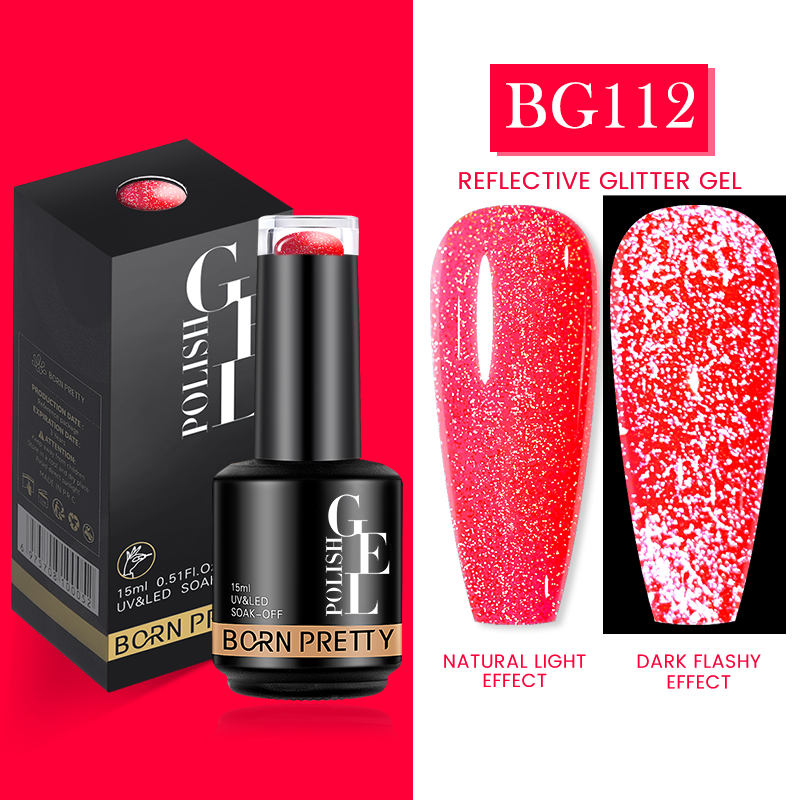 Born Pretty UV/LED gél lakk 15 ml - BG112