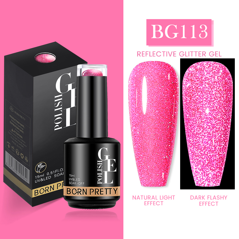 Born Pretty UV/LED gél lakk 15 ml - BG113