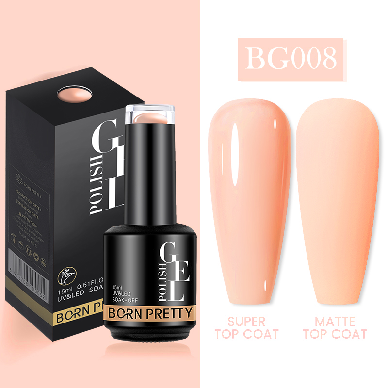 Born Pretty UV/LED gél lakk 15 ml - BG008