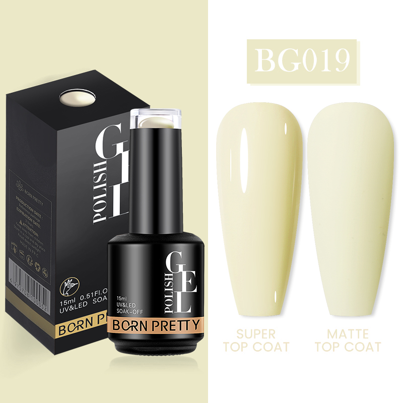 Born Pretty UV/LED gél lakk 15 ml - BG019