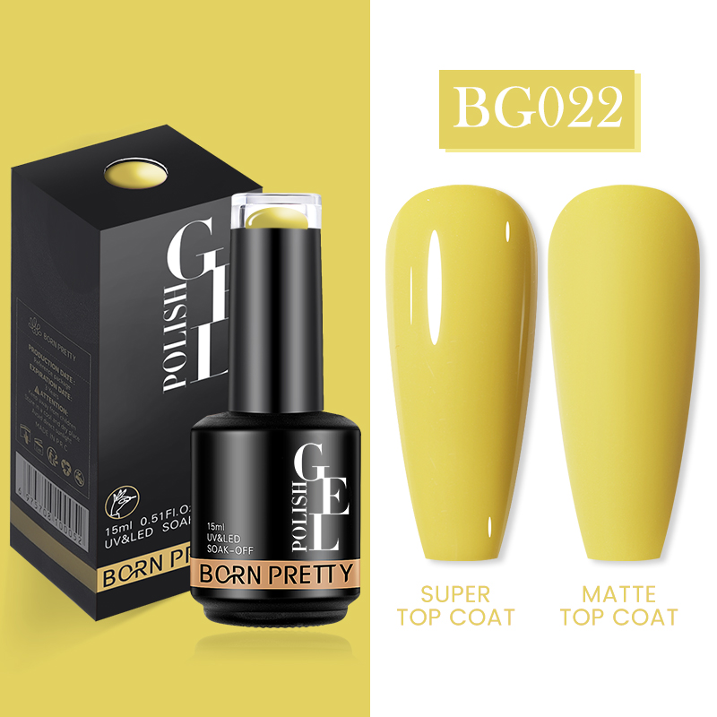 Born Pretty UV/LED gél lakk 15 ml - BG022