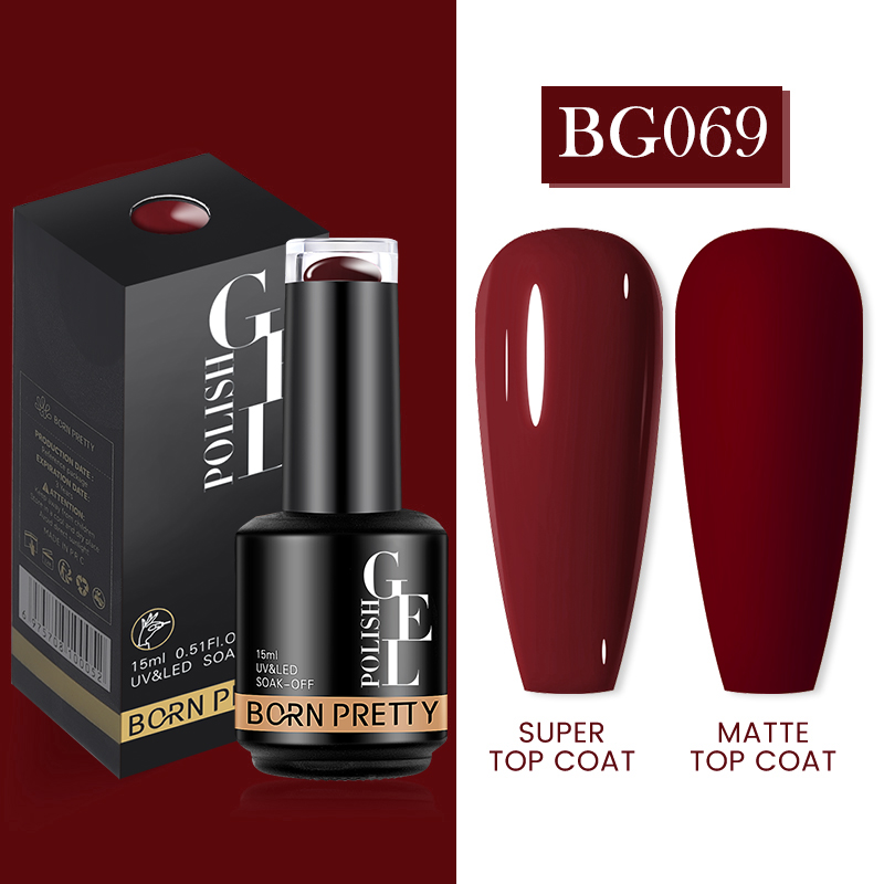 Born Pretty UV/LED gél lakk 15 ml - BG069