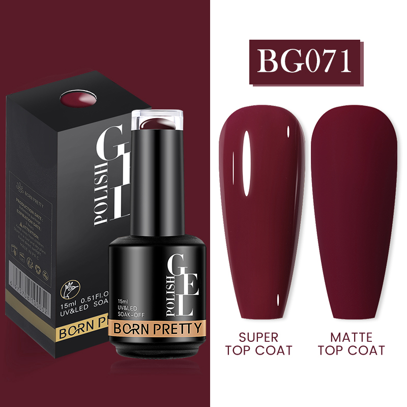 Born Pretty UV/LED gél lakk 15 ml - BG071