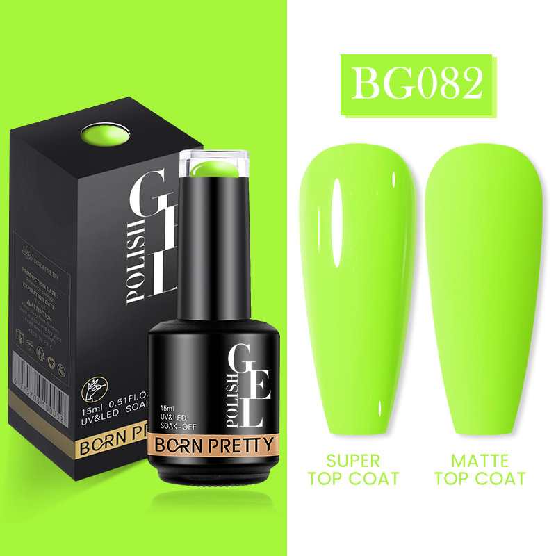 Born Pretty UV/LED gél lakk 15 ml - BG082