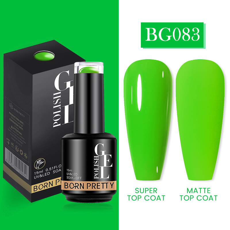 Born Pretty UV/LED gél lakk 15 ml - BG083