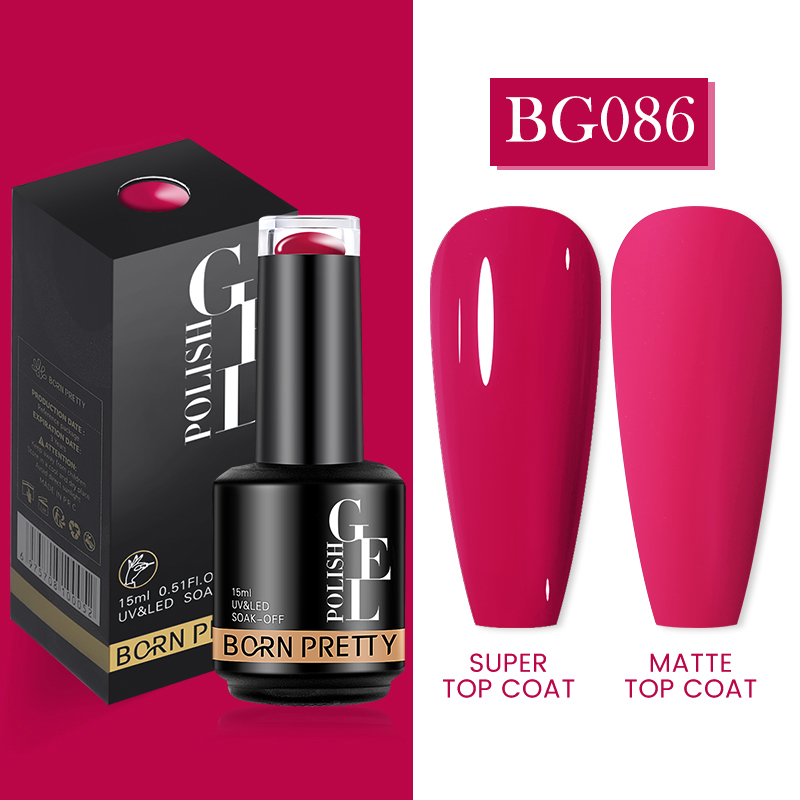 Born Pretty UV/LED gél lakk 15 ml - BG086