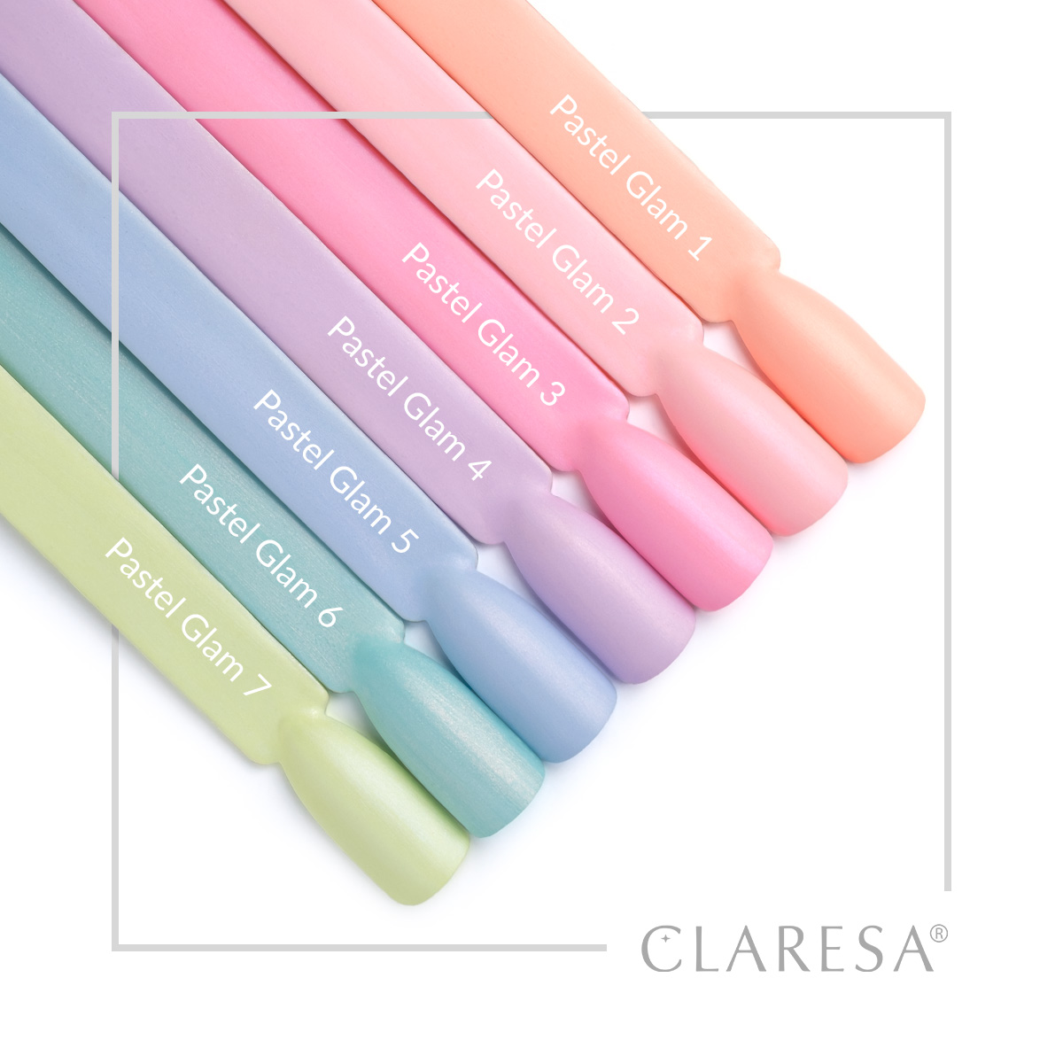 CLARESA UV/LED gél lakk 5g - Pastel Glam 2