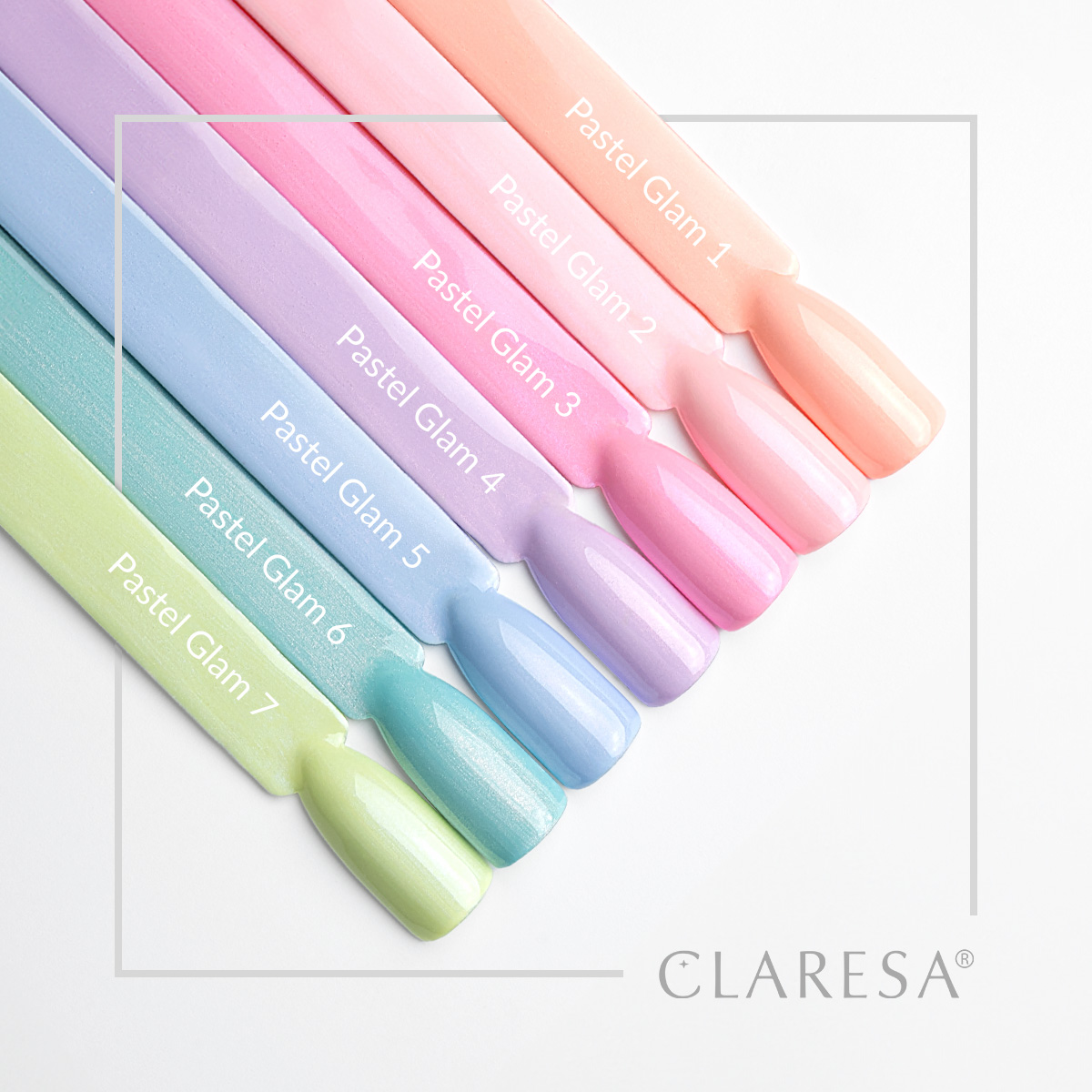 CLARESA UV/LED gél lakk 5g - Pastel Glam 2