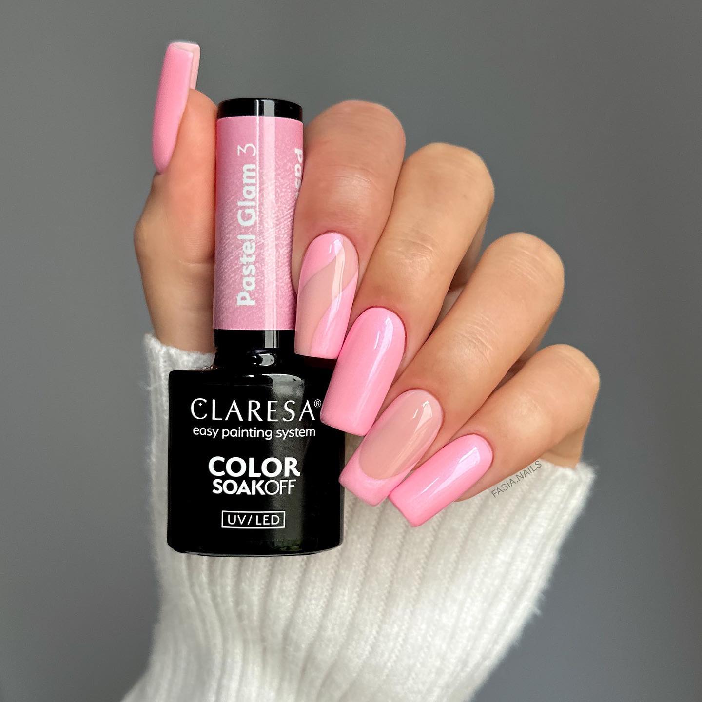 CLARESA UV/LED gél lakk 5g - Pastel Glam 3