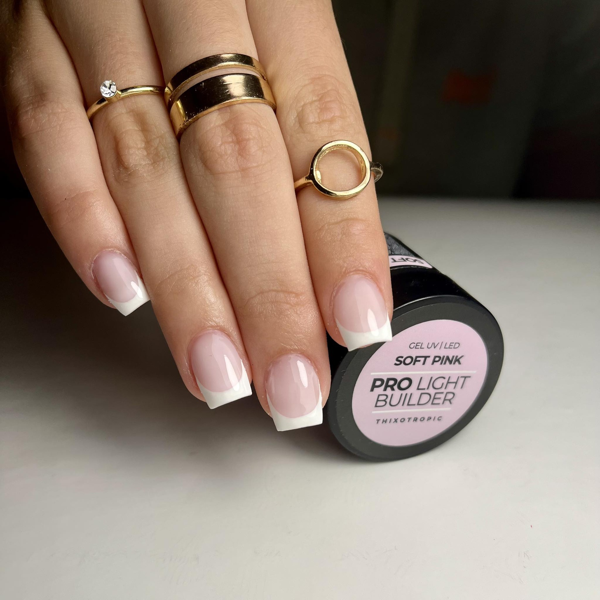 PALU Pro Light Builder építőzselé 12g - Soft Pink